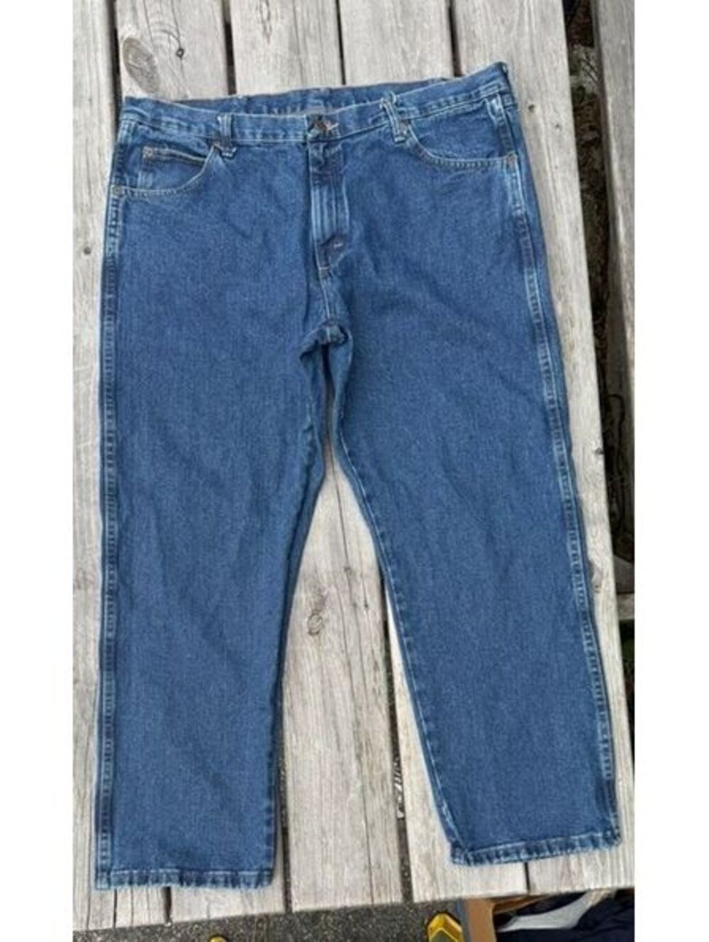 Wrangler Rugged Wear Jeans Men’s 40x29 Relaxed Straight Blue 35001AI - Picture 3 of 6